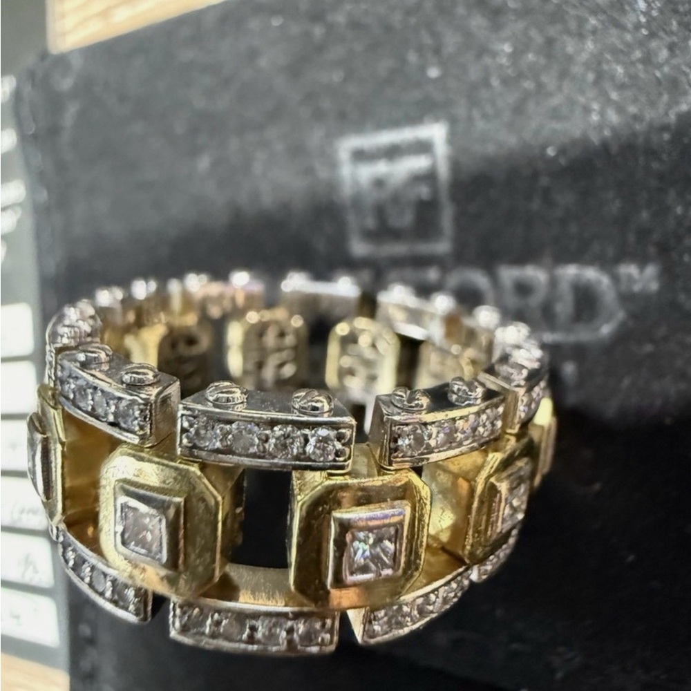 Rockford Collection La Paz 18K Two-tone Gold 1.20CT F-G VS1 - VS2 Ring - Picture 12 of 15